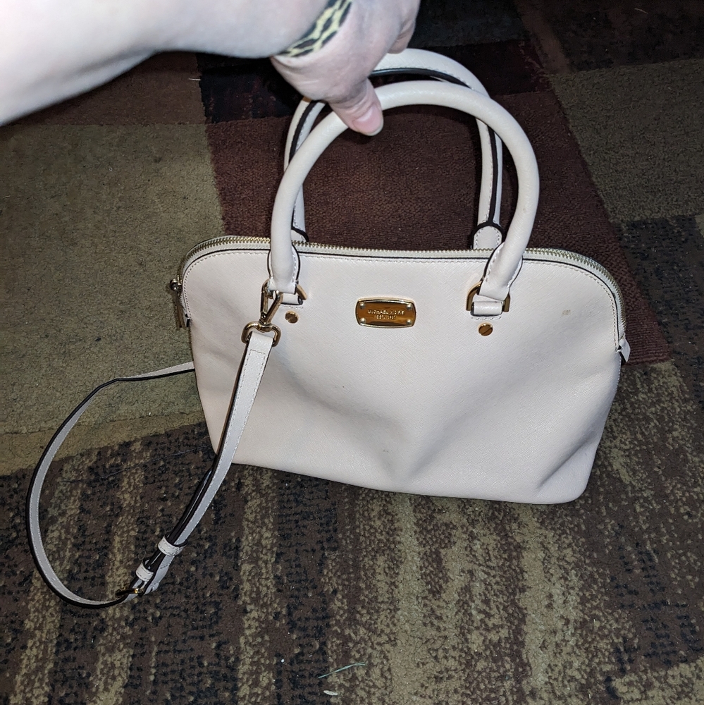 Michael Kors Cindy Dome Satchel Blush Pink w optional strap Purse